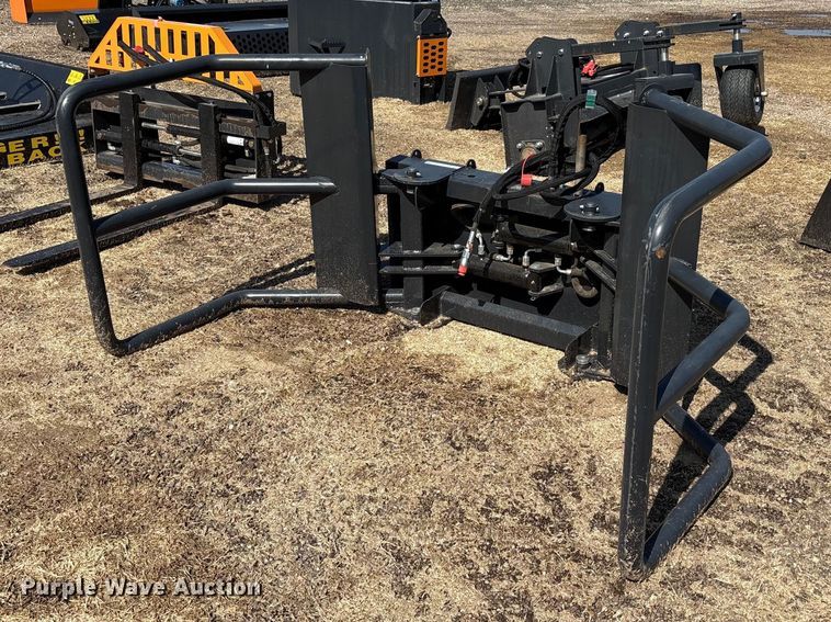 2025 Wolverine BSH-12-75D skid steer bale grabber - EU4975