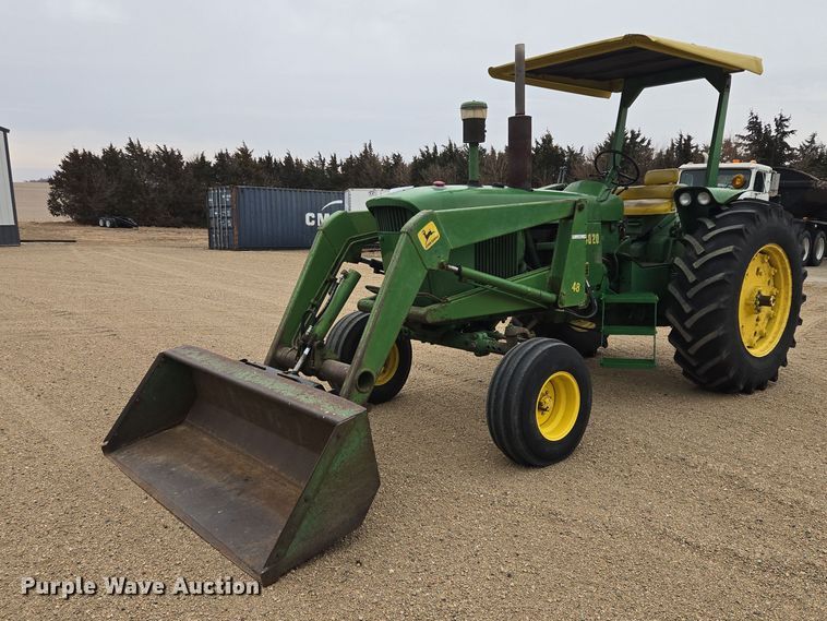 1968 John Deere 4020 tractor - EV5531