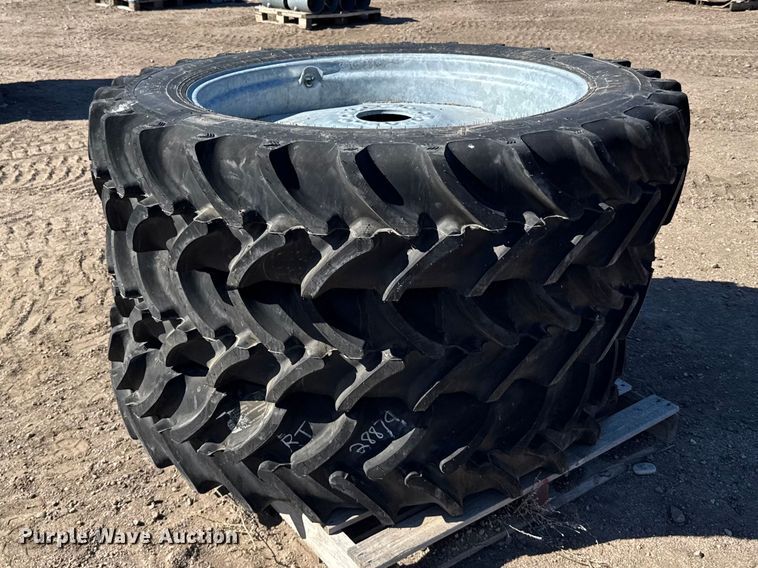 (3) 320/85R38 tires and wheels - FB7076