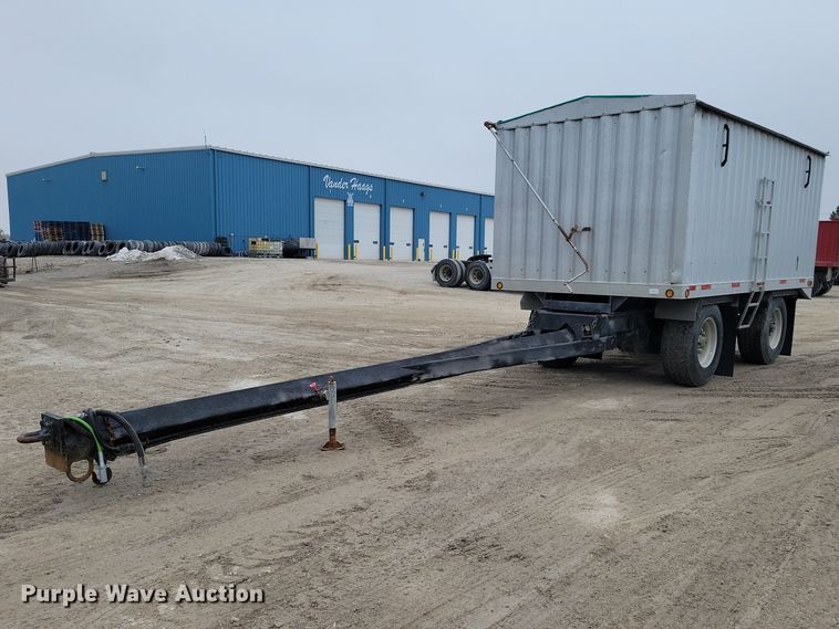2011 Specialty Constructed end dump pup trailer - NK9848