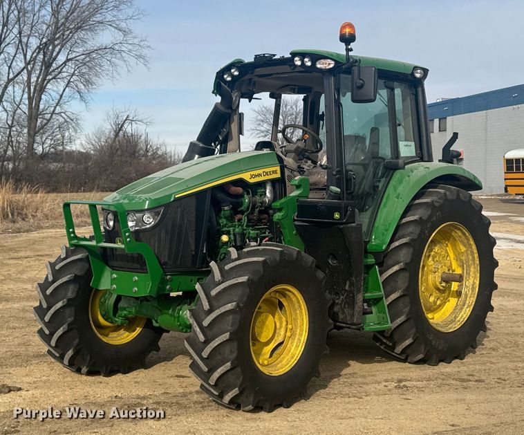 2025 John Deere 6M 125 MFWD tractor - YA2086