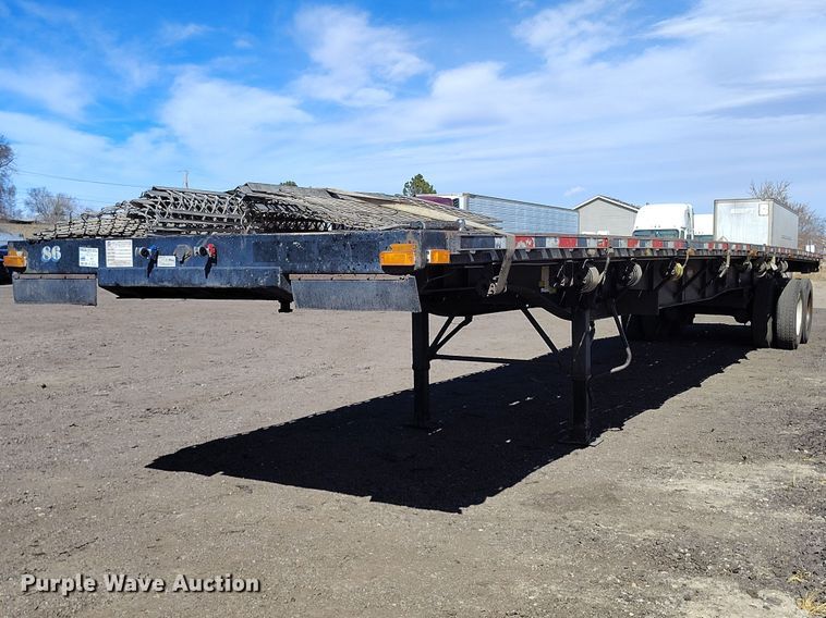 2006 Transcraft SF-650H S2 flatbed trailer - BI9763