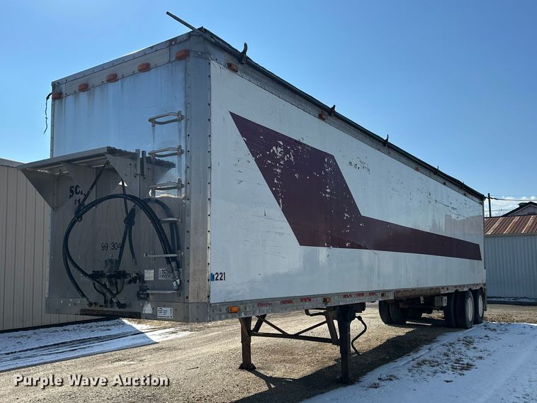 1999 Wilkens OK2MA16TCFSR walking floor trailer - DV0800