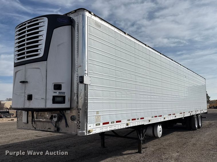 Refrigerated Van Trailer For Sale In Kansas | Purple Wave Auction