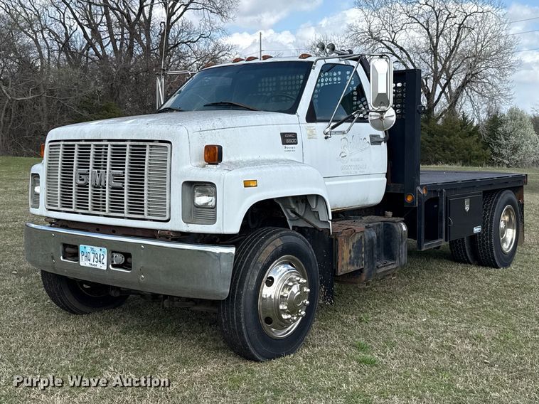 2000 GMC C7500 flatbed truck - ES5966