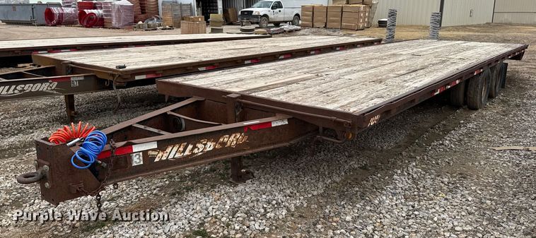 2009 Hillsboro Industries flatbed trailer - FB0812
