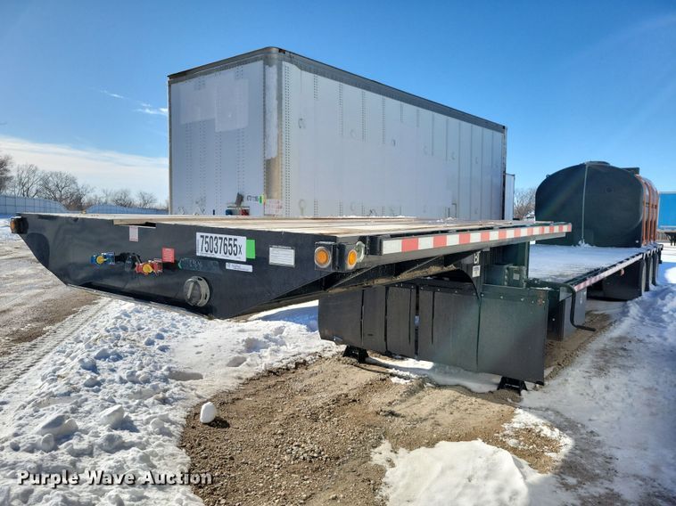 2024 Behnke Enterprises drop deck equipment trailer - YA2562