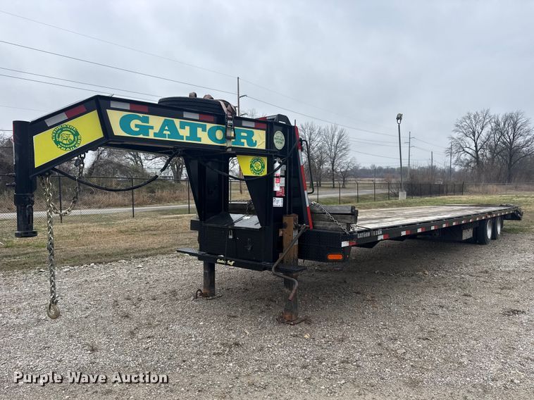 2022 Gator Made 35+5 Gooseneck 30k equipment trailer - DQ4369