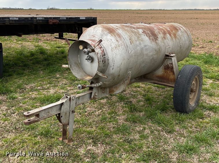 Shop Built portable propane tank trailer - EO4012
