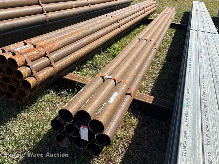 (10) joints of 4" diameter x 21' L pipe - ES8673
