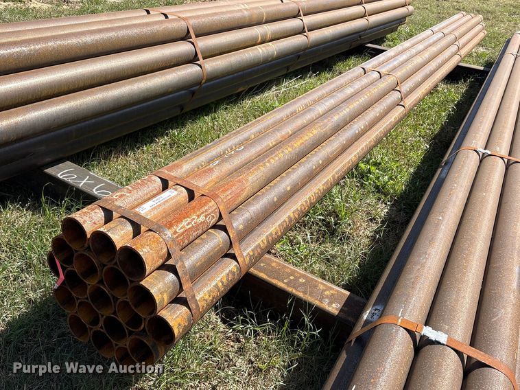 (19) joints of 3.5" diameter x 19' 11" pipe - ES8674