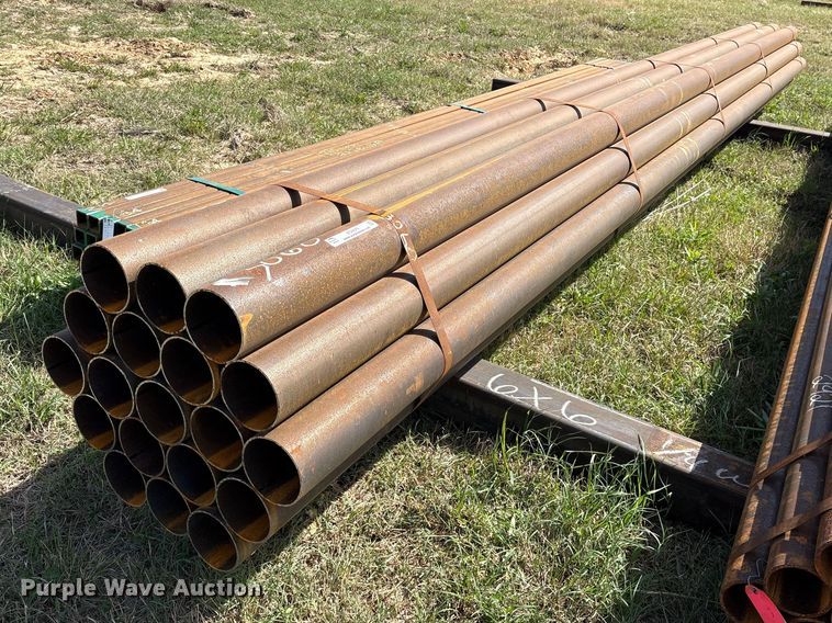 (19) joints of 5" diameter x 21' 6" L pipe - ES8675