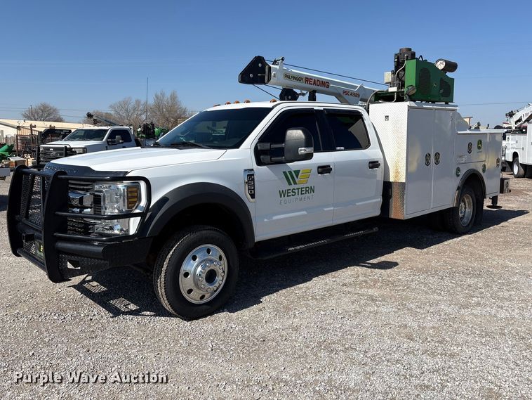 2018 Ford F550  utility / service truck - EU4977