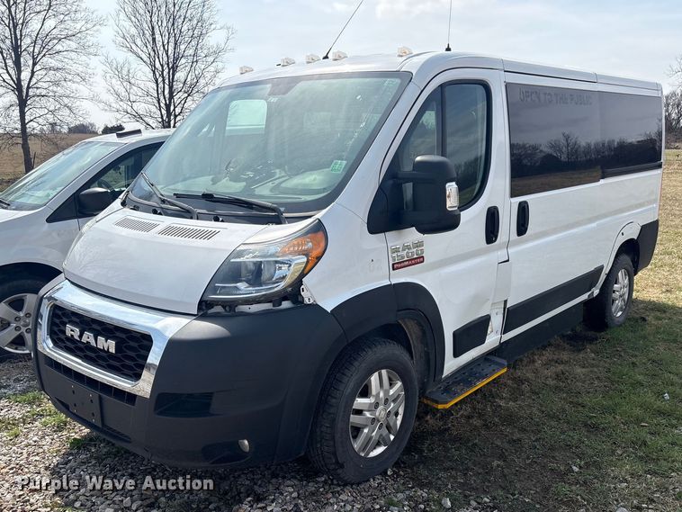 2021 RAM Promaster 1500 handicap accessible van - EV2792