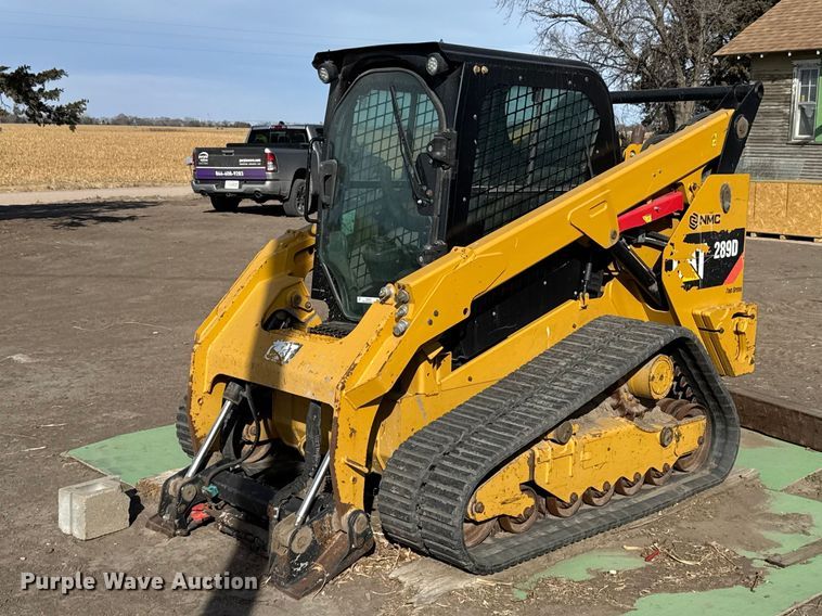 2018 Caterpillar 289D tracked skid steer loader - FB0950