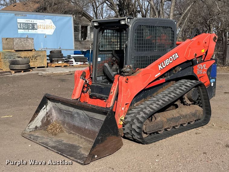 2020 Kubota SVL 95-2s tracked skid steer loader - FB0951
