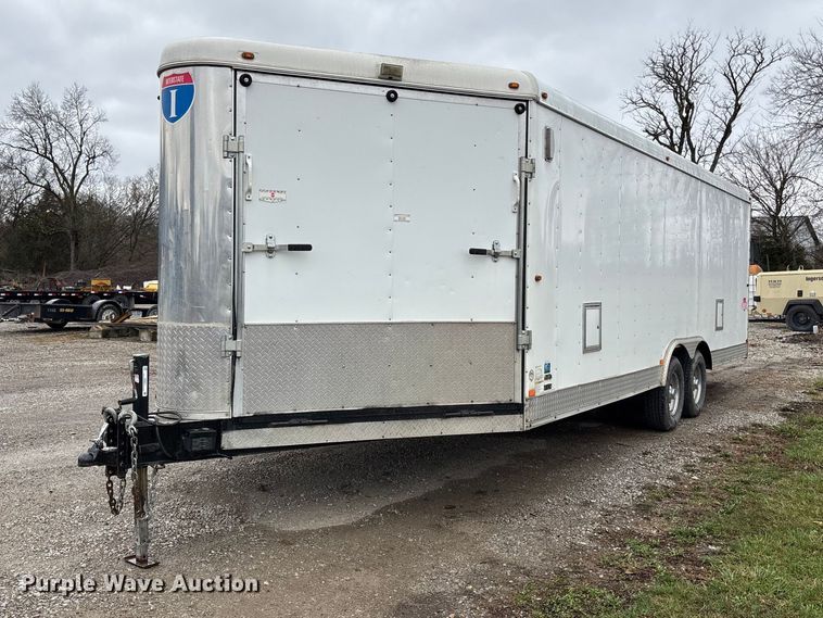 2017 Interstate Kingman Pro Series enclosed snowmobile trailer - FB3571
