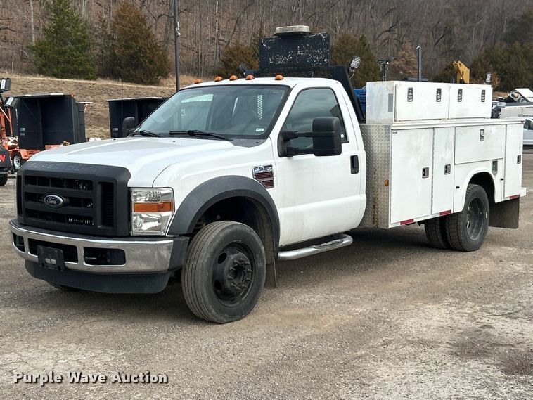 2008 Ford F550 XL Super Duty utility / service truck - FC5073