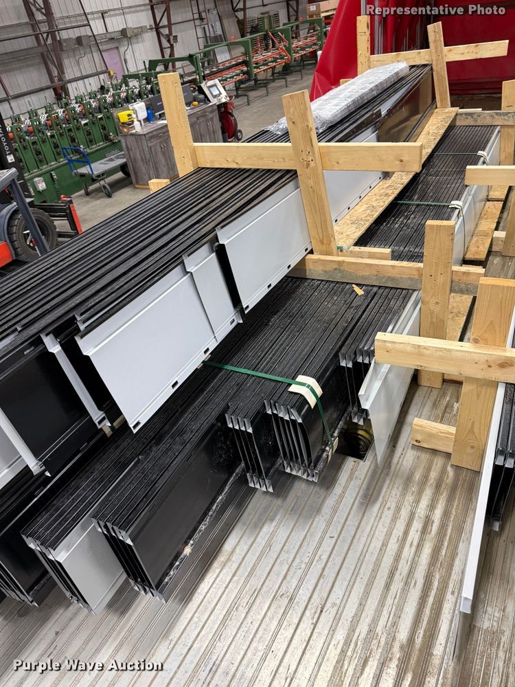 (321) sheets of metal siding - NB9556