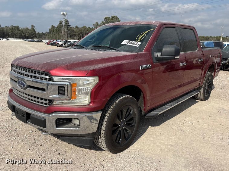 2018 Ford F150 Crew Cab pickup truck - YA1874