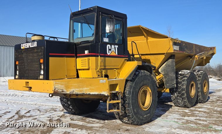 2000 Caterpillar D400E Series II articulated haul truck - EB1273