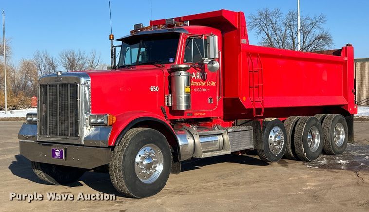 1995 Peterbilt 357 dump truck - FK1588