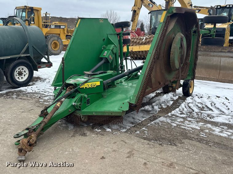 John Deere HX15 batwing rotary mower - FK1653