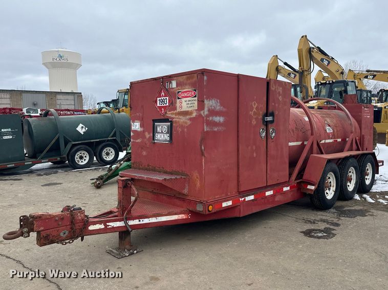 Fuel and lube trailer - FK1654