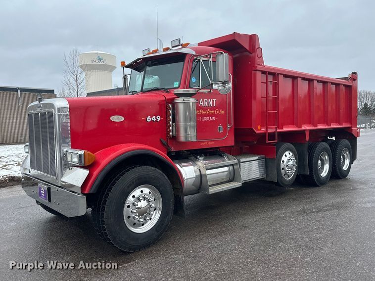 1995 Peterbilt 357 dump truck - FK1660