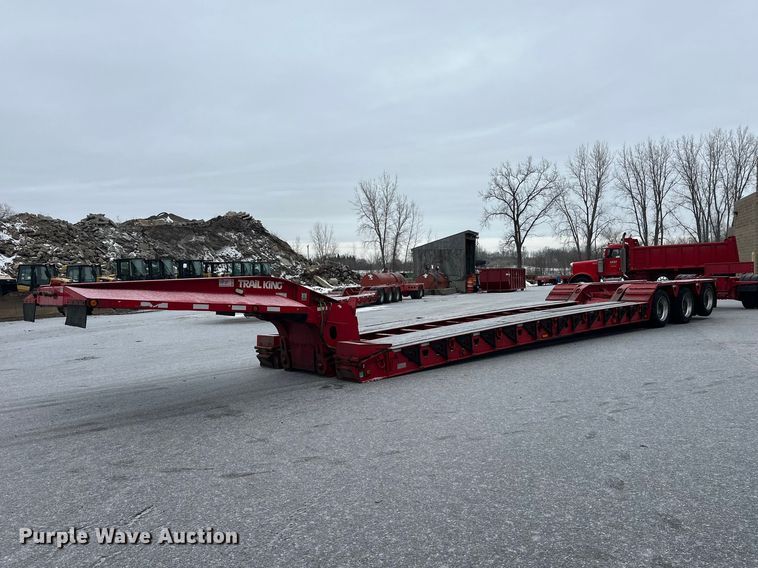 2012 Trail King Industries TK110HDGH533 lowboy equipment trailer - FK1663