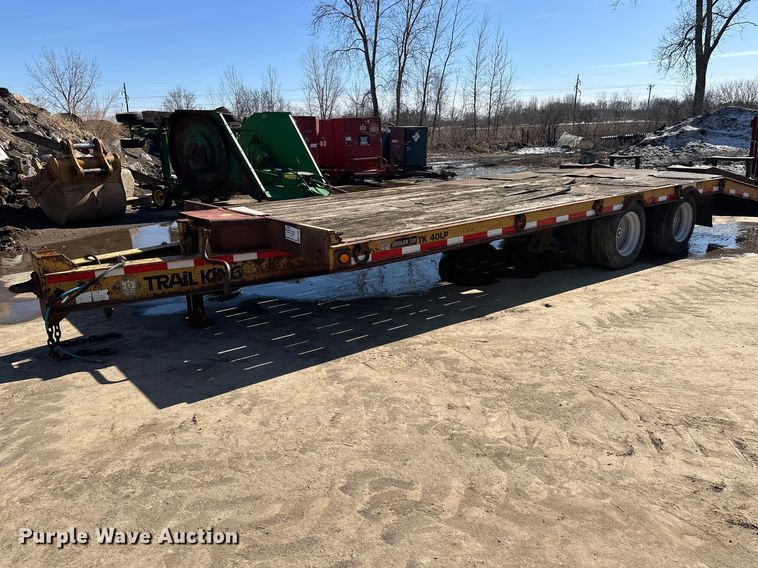 1997 Trail King Industries equipment trailer - FK1684