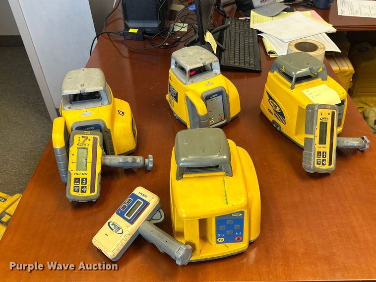 (4) Spectra Precision laser levels - FK1804