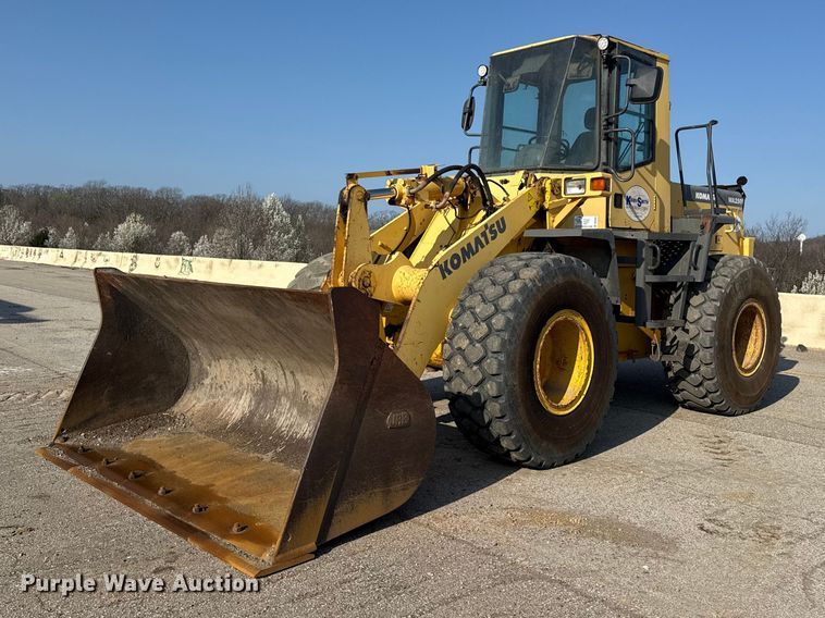 Komatsu WA250 Wheel Loader For Sale | Purple Wave Auction