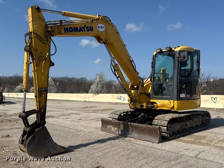 2017 Komatsu PC88MR-10 mini excavator - DO8460