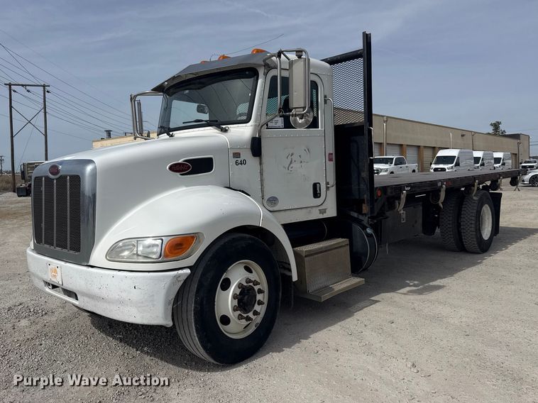 2018 Peterbilt 337 dump flatbed truck - DQ4345