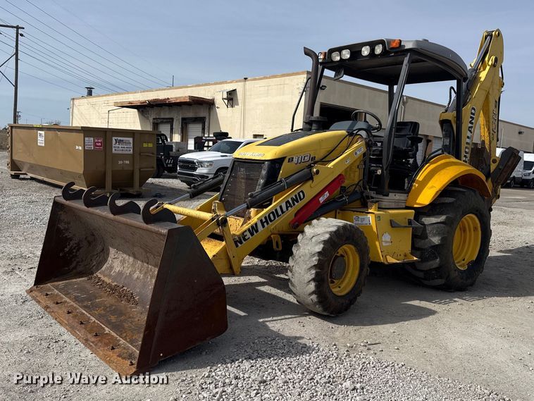 2008 New Holland B110B backhoe - DQ4349