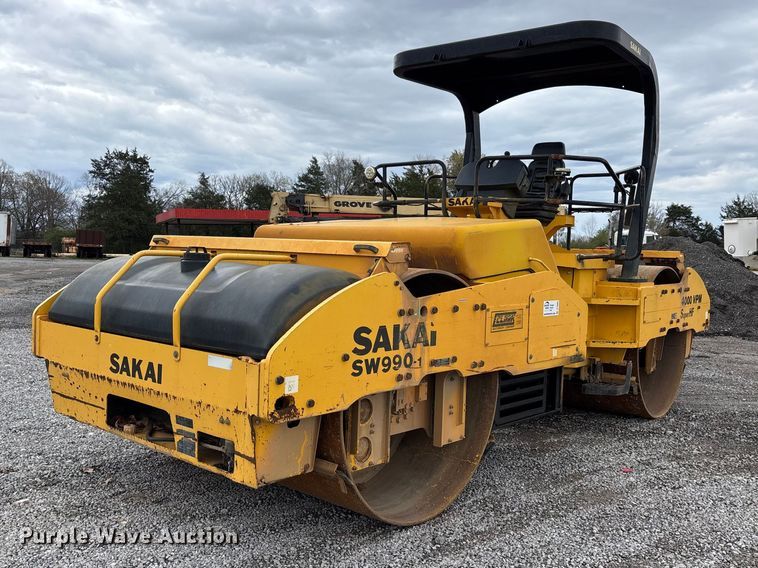 2018 Sakai SW990-1 double drum roller - DT0066