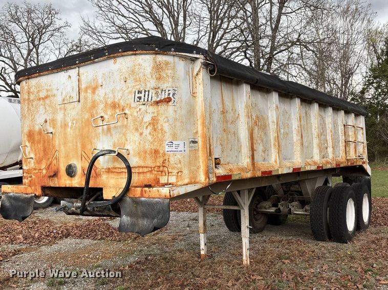 1985 Hibilt end dump trailer - DT0069