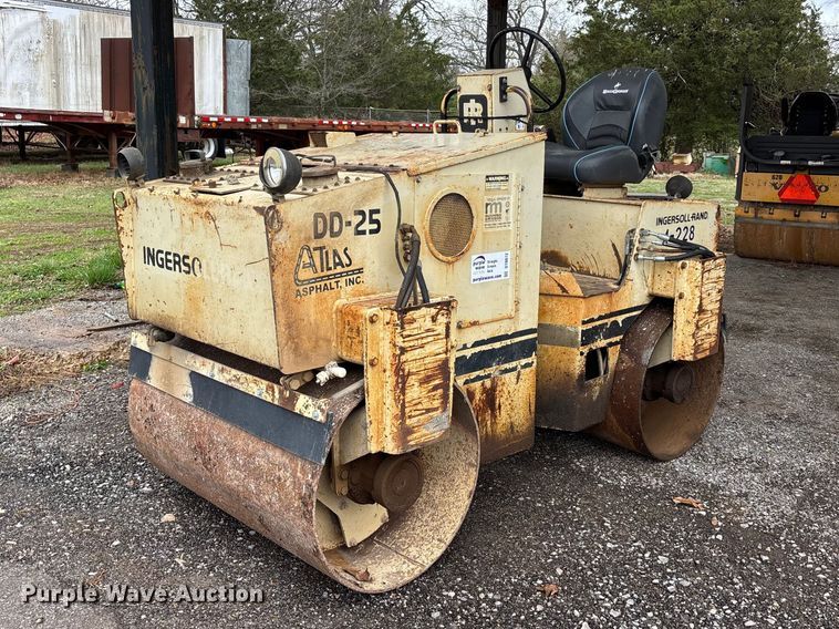 Ingersoll Rand DD-25 double drum vibratory roller - DT0072