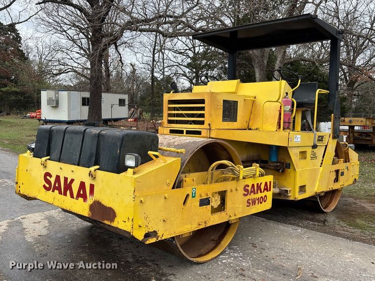 Sakai SW100 double drum roller - DT0073