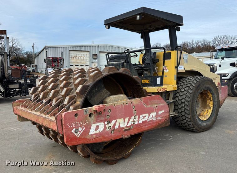 Dynapac CA262 single drum vibratory roller - DU6955