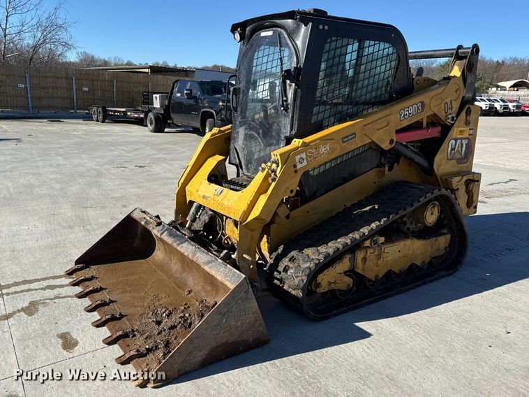 2023 Caterpillar 259D3 tracked skid steer loader - DZ4407