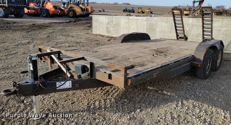 1999 LOAD TRAIL equipment trailer - EA2837