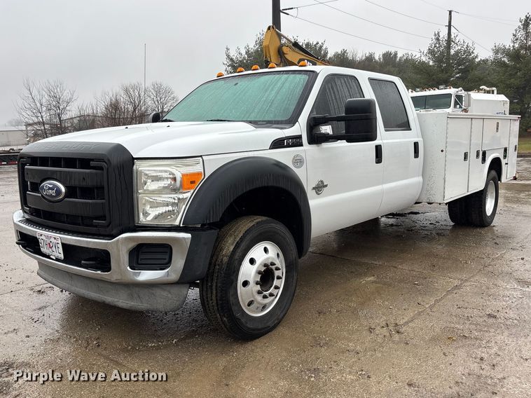 2012 Ford F550 utility / service truck - EA4485