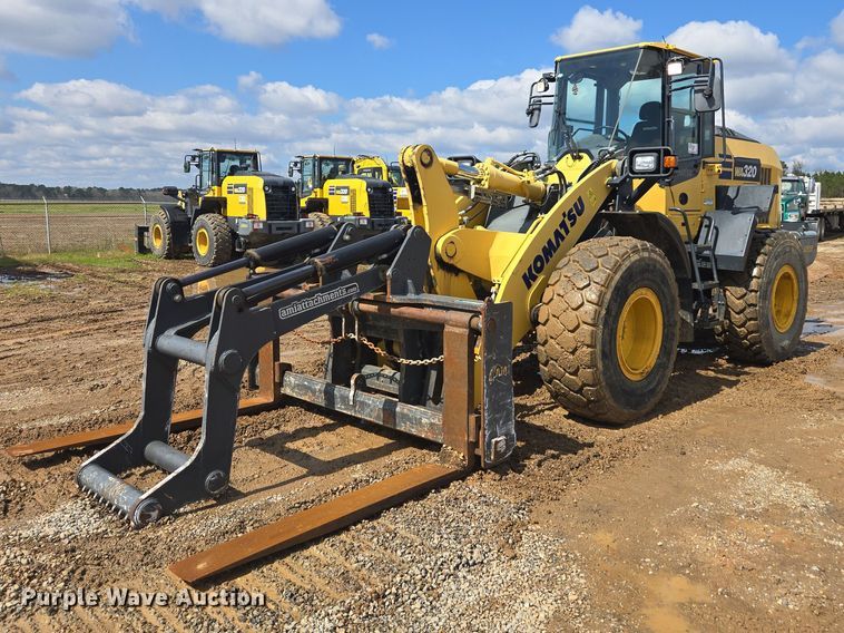 2021 Komatsu W320-8 wheel loader - EA5448