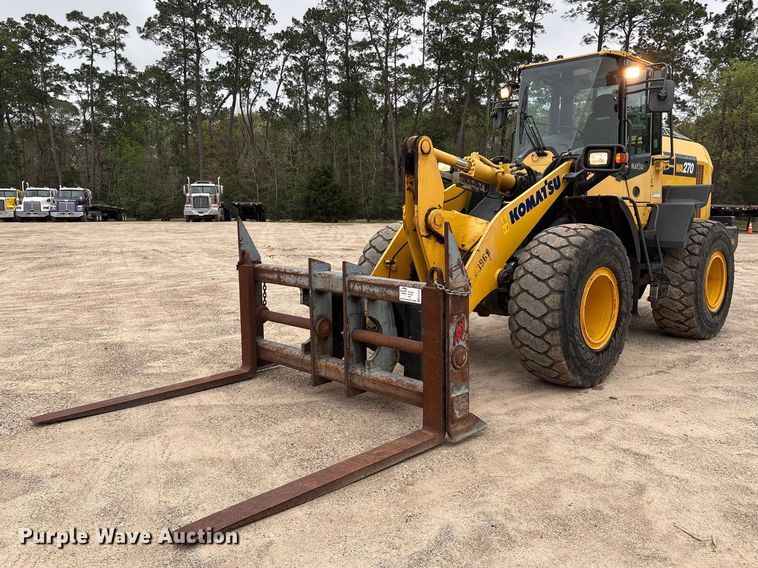 2019 Komatsu WA270 wheel loader - EA7228