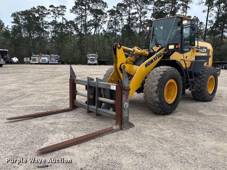 2019 Komatsu WA270 wheel loader - EA7229