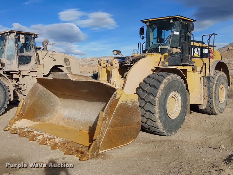 2014 Caterpillar 980K wheel loader - EE5185