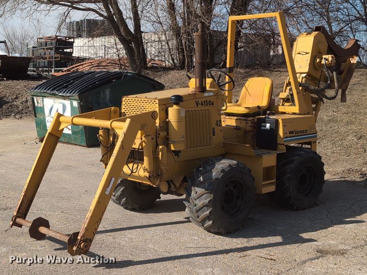 1997 Vermeer V4150a cable plow - EG2744