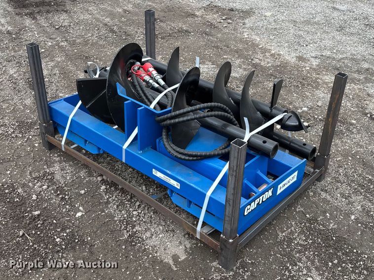 Captok B-SM LXZ-207 skid steer auger - EO4030